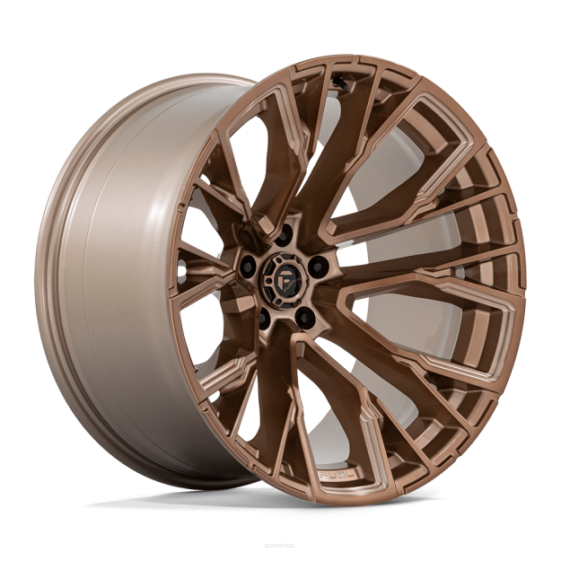 Felga aluminiowa D850 REBAR Platinum Bronze Milled FUEL