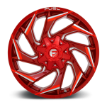 Felga aluminiowa D754 Reaction Candy RED Milled Fuel - 3