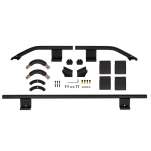 Relingi ochronne bagażnika ARB Base Rack - 1/4 - 4