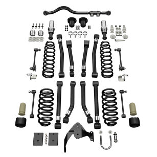 Zestaw zawieszenia Alpine CT4 z amortyzatorami 2.1 Monotube Lift 4" TeraFlex - Jeep Wrangler JK 07-18 4 Drzwi