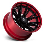 Felga aluminiowa FC402 CATALYST Matte Black W/ Candy Red Lip FUEL - 3