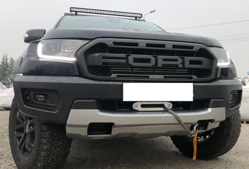 Ford Ranger Raptor 2019- płyta montażowa wyciągarki HD