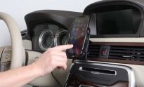 Uchwyt indukcyjny dedykowany do Apple iPhone 12 z wbudowanym kablem USB oraz ładowarką samochodową - 5