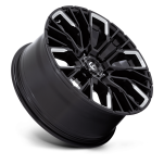 Felga aluminiowa D849 REBAR Gloss Black Milled FUEL - 3
