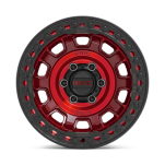 Felga aluminiowa KM236 TANK BEADLOCK Candy Red KMC - 3