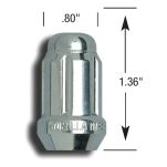 Nakrętki zabezpieczające zestaw do kół 1/2
