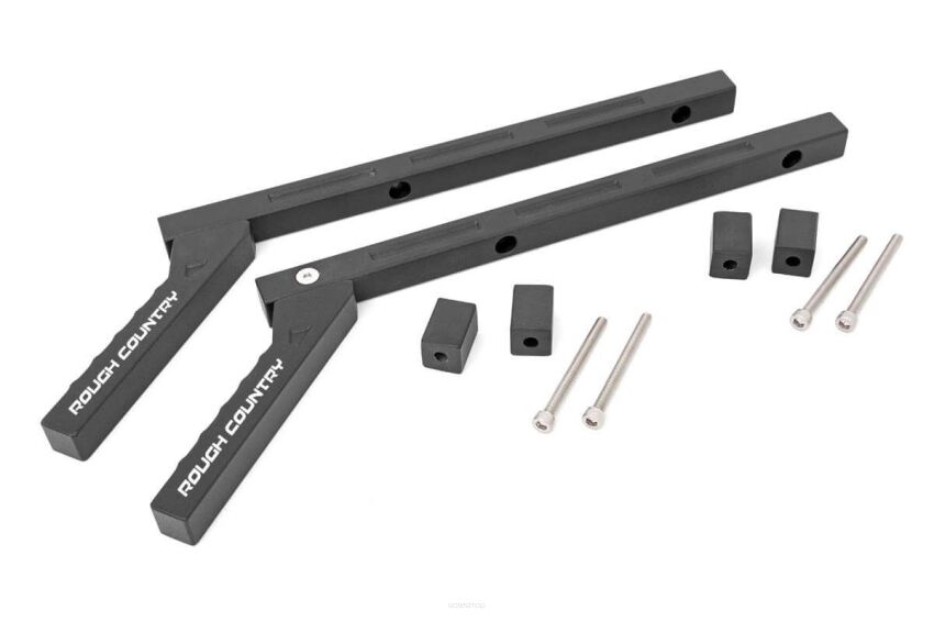 Aluminiowe Uchwyty Tył Rough Country - Jeep Wrangler JK 2/4 Drzwi