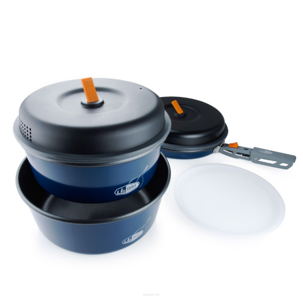 Zestaw naczyń turystycznych dla 2 osób BUGABOO BASE CAMPER SMALL GSI