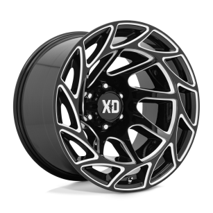 Felga aluminiowa XD860 ONSLAUGHT Gloss Black Milled XD SERIES