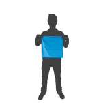 Ręcznik szybkoschnący SoftFibre Advance Trek 370 cm x 370 cm Niebieski LIFEVENTURE - 3