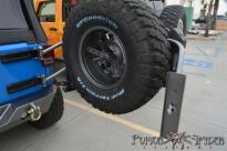 Mocowanie kosz koła zapasowego POISON SPYDER - Jeep Wrangler JK - 4