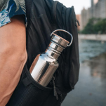 Butelka turystyczna Kanteen Reflect Bamboo Cap 800 ml stalowa KLEAN KANTEEN - 3