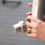 Butelka turystyczna Kanteen Reflect Bamboo Cap 800 ml stalowa KLEAN KANTEEN - 5