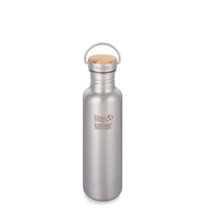 Butelka turystyczna Kanteen Reflect Bamboo Cap 800 ml stalowa KLEAN KANTEEN