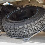 Mocowania kosza do ponadwymiarowego koła zapasowego Agile Offroad - 3