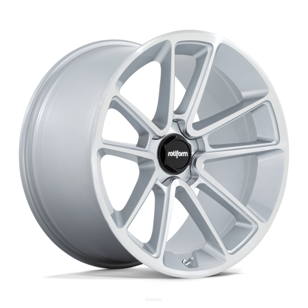 Felga aluminiowa R192 BTL Gloss Silver W/ Machined Face Rotiform