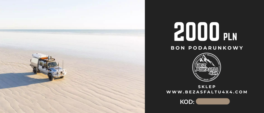 Bon podarunkowy 2000 zł