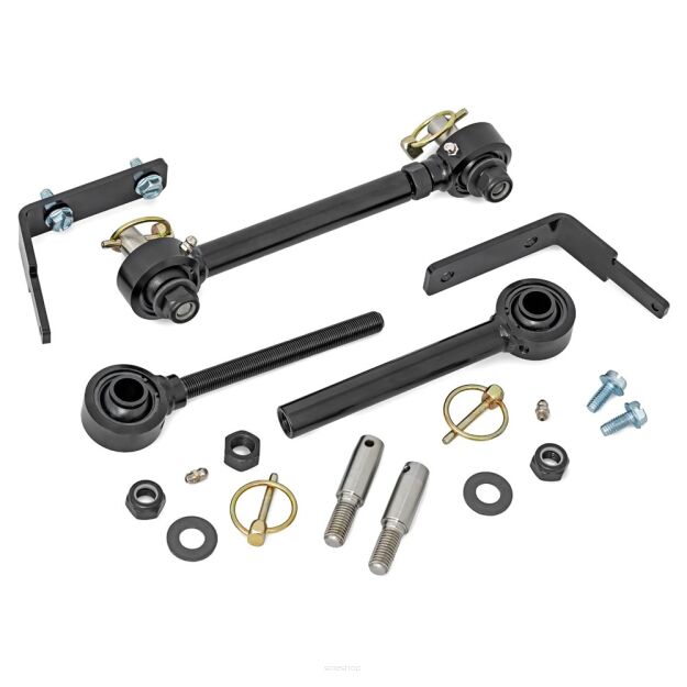 Łączniki stabilizatora rozpinane przód Rough Country Lift 3,5-6