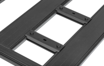 Uniwersalny zestaw wąskich mocowań BRIDGE, umożliwia montaż namiotów dachowych - 4 sztuki - 2