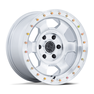 Felga aluminiowa BR029 TROOPER Gloss Silver W/ Machined Face BLACK RHINO