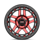 Felga aluminiowa KM540 RECON Gloss Black Machined W/ Red Tint KMC - 2