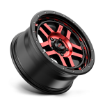 Felga aluminiowa KM540 RECON Gloss Black Machined W/ Red Tint KMC - 3