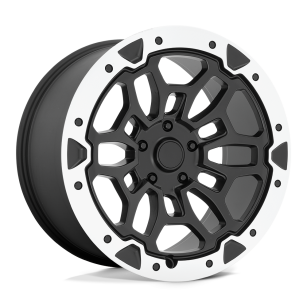 Felga aluminiowa PR215 Matte Black Machined PERFORMANCE REPLICAS