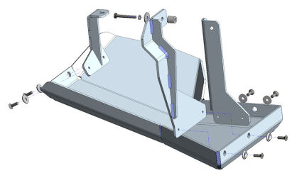 OSŁONA ZBIORNIKA AdBlue FORD RANGER RAPTOR 19 -