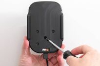 Uchwyt indukcyjny dedykowany do Apple iPhone Xr z wbudowanym kablem USB oraz ładowarką samochodową - 7