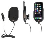 Uchwyt indukcyjny dedykowany do Apple iPhone Xr z wbudowanym kablem USB oraz ładowarką samochodową - 2
