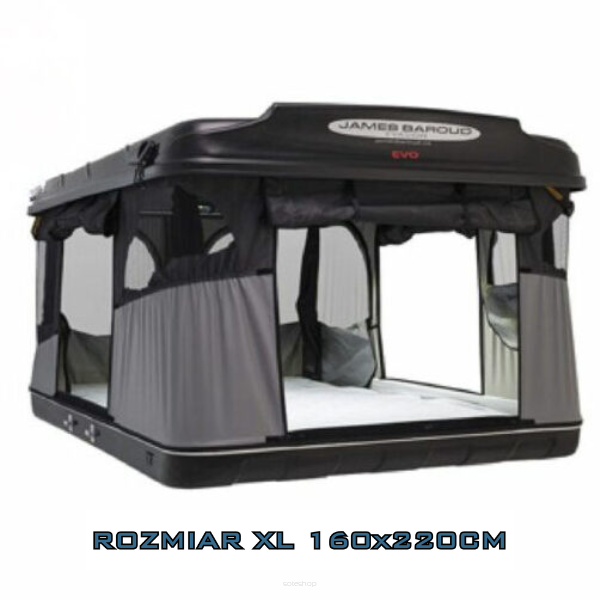 Namiot dachowy James Baroud Evasion XL czarny