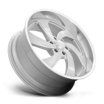 Felga aluminiowa U134 DESPERADO Silver Brushed Face Milled Diamond Cut Lip US MAGS - 3
