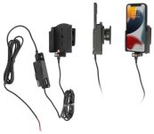Uchwyt do Apple iPhone 13 mini z wbudowaną ładowarką samochodową do instalacji na stałe - 2