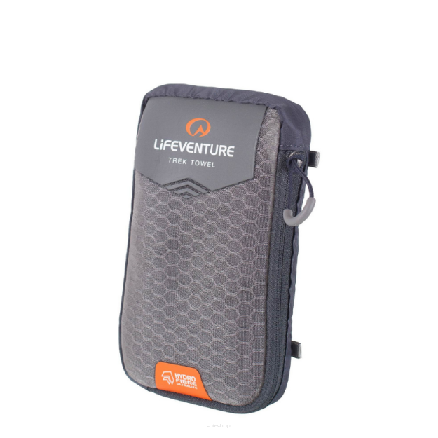 Ręcznik szybkoschnący 130x75 cm Hydro Fibre Trek szary Lifeventure