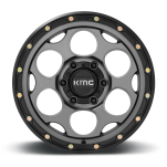 Felga aluminiowa KM541 DIRTY HARRY Satin Gray W/ Black Lip KMC - 3