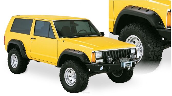 Poszerzenia nadkoli BUSHWACKER Cut-Out Style - Jeep Cherokee XJ 2 Drzwi