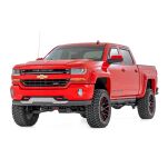 Progi, stopnie boczne regulowane aluminiowe Rough Country SRL2 Crew Cab - 2