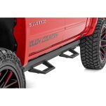 Progi, stopnie boczne regulowane aluminiowe Rough Country SRL2 Crew Cab - 3