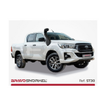 Snorkel, wlot powietrza Bravo TOYOTA HILUX 126 SERIES REVO (2016 - ) - 6
