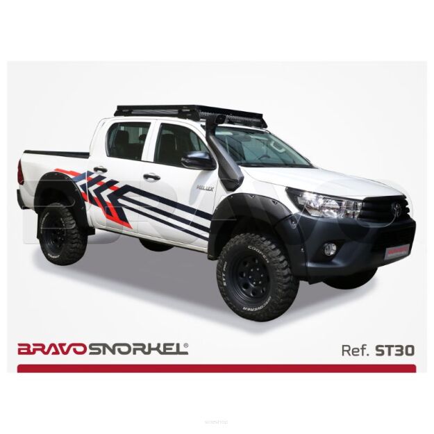 Snorkel, wlot powietrza Bravo TOYOTA HILUX 126 SERIES REVO (2016 - )