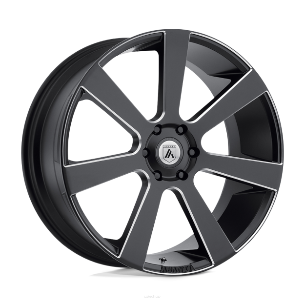 Felga aluminiowa ABL-15 APOLLO Satin Black Milled ASANTI