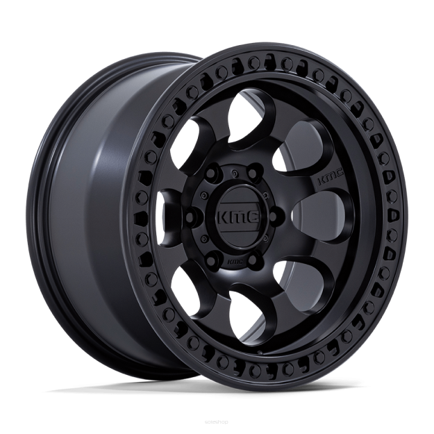 Felga aluminiowa KM550 RIOT SBL Satin Black KMC