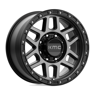 Felga aluminiowa KM544 MESA Satin Black W/ Gray Tint KMC