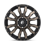 Felga aluminiowa D674 Blitz Matte Black Double Dark Tint Fuel - 2