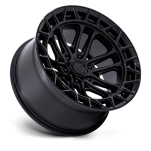 Felga aluminiowa FC874 CELSIUS Matte Black W/ Gloss Black Lip FUEL - 2