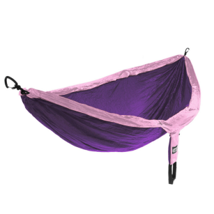 Hamak dwuosobowy DoubleNest fiolet róż ENO