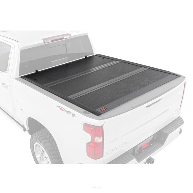 Twarda pokrywa paki tri-fold niski profil Rough Country 6'7