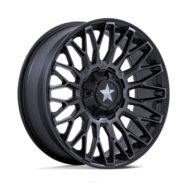 Felga aluminiowa M50 CLUBBER Matte Black Ddt MSA