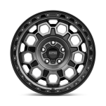 Felga aluminiowa KM545 TREK Satin Black W/ Gray Tint KMC - 3