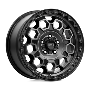 Felga aluminiowa KM545 TREK Satin Black W/ Gray Tint KMC